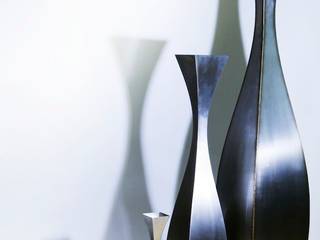 Vases INOXY Ligne N° 1, De-Design De-Design Casas modernas