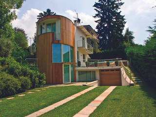 Residenza sulla collina torinese, Alfredo Balmativola Architetto Alfredo Balmativola Architetto Modern living