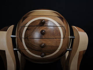 MEUBLE BOULE, Atelier Daniel Pelegrin Ebeniste Atelier Daniel Pelegrin Ebeniste 다른 방