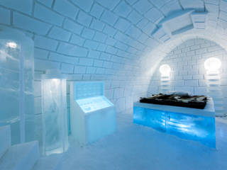 Ice hotel , Pin Pin Pin Pin Espaços comerciais