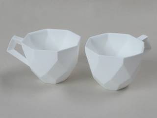 Diamond cup, Winter Ceramics Winter Ceramics 클래식스타일 다이닝 룸