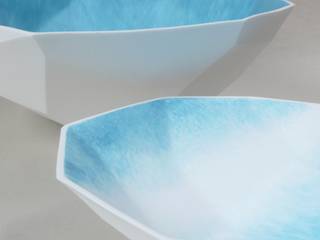 Ice, Winter Ceramics Winter Ceramics Comedores de estilo moderno