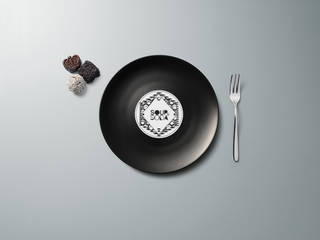Longplate - Porcelane plate 21 cm, Mamado srl Mamado srl Cocinas: Ideas, imágenes y decoración