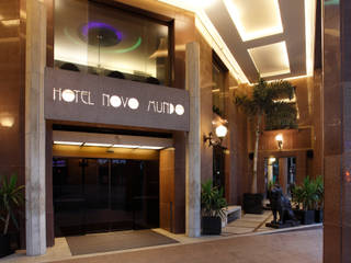 Hotel Novo Mundo - Lobby, DG Arquitetura + Design DG Arquitetura + Design Commercial spaces