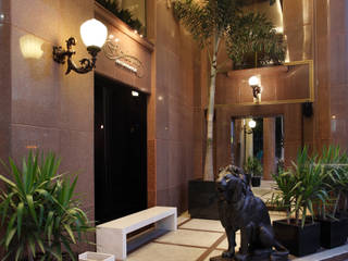 Hotel Novo Mundo - Lobby, DG Arquitetura + Design DG Arquitetura + Design Commercial spaces