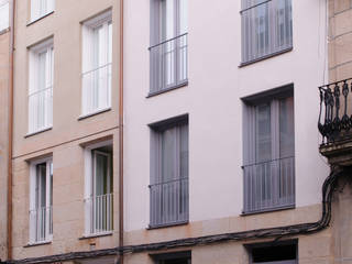 EDIFICIO DE VIVIENDAS + BAJO COMERCIAL , arquitectura SEN MÁIS arquitectura SEN MÁIS Casas modernas