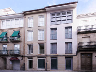 EDIFICIO DE VIVIENDAS + BAJO COMERCIAL , arquitectura SEN MÁIS arquitectura SEN MÁIS Casas modernas