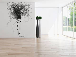 VIENZZO en la pared - Art in Plastic, vienzzoart vienzzoart Paredes y pisos de estilo minimalista