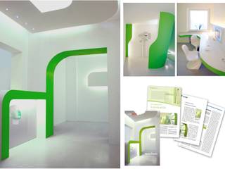 Praxiseinrichtung nach Corporate Interior, Colourform Colourform Commercial spaces