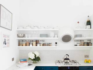 bright & airy flat : hoxton Modern kitchen by Cassidy Hughes Interior Design Modern