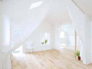 Kofunaki House, ALTS DESIGN OFFICE ALTS DESIGN OFFICE Eclectic style bedroom