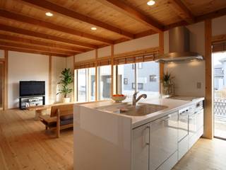 Su-House okayama, 三宅和彦／ミヤケ設計事務所 三宅和彦／ミヤケ設計事務所 Cozinhas asiáticas