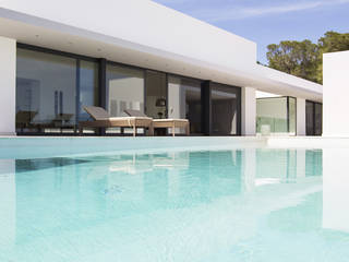 Villa Montesol, Ibiza, STUDIO JAN WICHERS STUDIO JAN WICHERS Jardines de estilo moderno