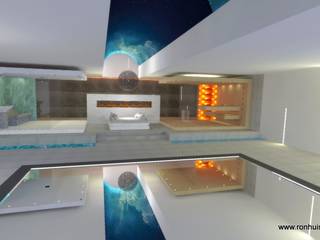 Hotel DaySpa, RON Stappenbelt, Interiordesign RON Stappenbelt, Interiordesign مساحات تجارية