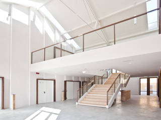 IL FILANDONE, ellevuelle architetti ellevuelle architetti Salas multimedia de estilo industrial