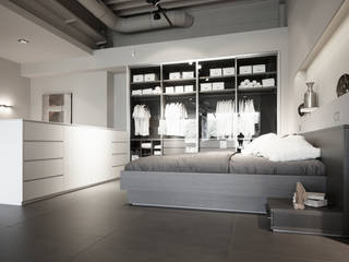 Ankleiden nach Maß- Raumwunder ohne Grenzen, HOME Schlafen & Wohnen GmbH HOME Schlafen & Wohnen GmbH Modern dressing room Wardrobes & drawers