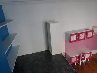 Chambre d'enfants, estrade, Agence Duo Deco Paris Agence Duo Deco Paris Dormitorios infantiles