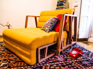 MOODY, UNAMO design UNAMO design غرفة المعيشة أريكة ومقاعد إسترخاء