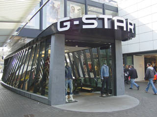 winkel G-Star op de Lijnbaan, Linea architecten Linea architecten Rooms
