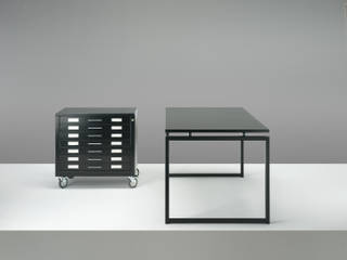 Scrivainie Quadrotto, Emmesystem by Emme Italia Emmesystem by Emme Italia Minimalistische studeerkamer