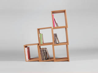 Slanted Bookshelf, 톤 퍼니처 스튜디오 톤 퍼니처 스튜디오 Study/office