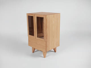 Red oak medium storage, 톤 퍼니처 스튜디오 톤 퍼니처 스튜디오 Salon moderne