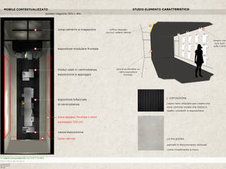 progetto per temporary store , viabrenneroarchitettura viabrenneroarchitettura Commercial spaces