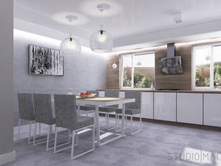 Kuchnia w stylu nowoczesnym, STUDIO MAC STUDIO MAC Kitchen