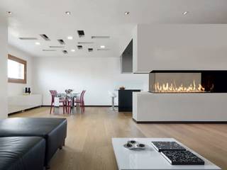 M-Design Room divider, Anglia Fireplaces & Design Ltd Anglia Fireplaces & Design Ltd Modern living room Fireplaces & accessories