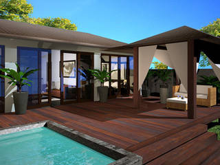 PHUKET-THAÏLANDE, AC architecture AC architecture Casas de estilo tropical