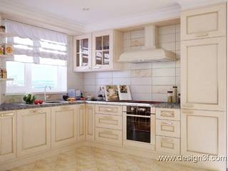 Квартира в г. Карлсруэ (Германия), студия Design3F студия Design3F Kitchen