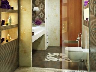 Квартира в г. Карлсруэ (Германия), студия Design3F студия Design3F Bathroom