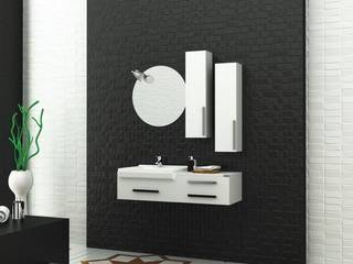 homify Modern style bathrooms Shelves