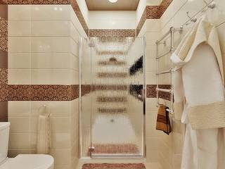 Квартира 100 м2 г. Москва, студия Design3F студия Design3F Bathroom