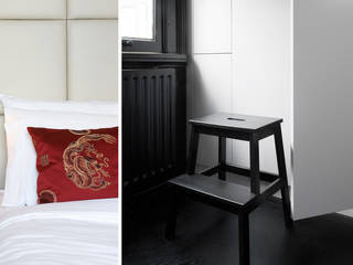 stijlvolle pied-a-terre in Amsterdam, choc studio interieur choc studio interieur Asian style bedroom