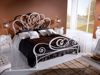 Letti in ferro battuto, Ferrari Arredo & Design Ferrari Arredo & Design Modern Bedroom Beds & headboards