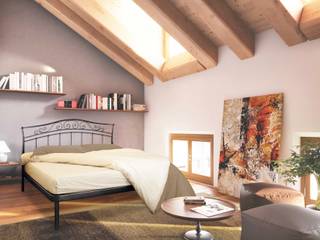 Letti in ferro battuto, Ferrari Arredo & Design Ferrari Arredo & Design Minimalist bedroom Beds & headboards
