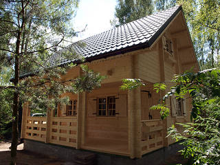 chalet modello lori 19 , CasediLegnoSr CasediLegnoSr Rumah Gaya Skandinavia Accessories & decoration