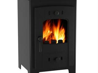 Aarrow Wood Burning / Multi Fuel Stoves, Direct Stoves Direct Stoves モダンデザインの リビング