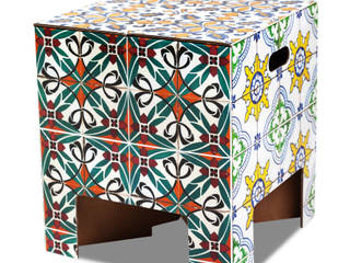 TILES Dutch Design Chair, Dutch Design Dutch Design Salas de estilo mediterraneo