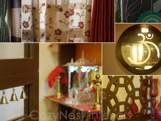 Priyanka & Yashbir, Cozy Nest Interiors Cozy Nest Interiors Moderne Wohnzimmer