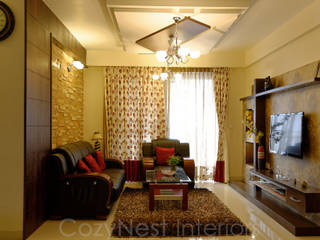 Priyanka & Yashbir, Cozy Nest Interiors Cozy Nest Interiors Modern living room