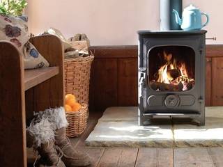 Charnwood Wood Burning / Multi Fule Stoves, Direct Stoves Direct Stoves Ruang Keluarga Gaya Country