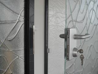 Decorative Glass Doors (90 degree openning) YBM Tasarım Dekoratif Cam Paneller Interior garden گلاس Interior landscaping