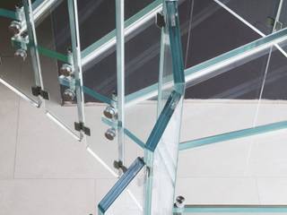 Fly - helical staircase in glass, Siller Treppen/Stairs/Scale Siller Treppen/Stairs/Scale Stairs Glass