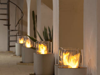 Jar Commerce, Planika , Planika Fires Planika Fires Modern balcony, veranda & terrace Accessories & decoration