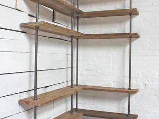 homify Salas de estilo industrial Estanterías