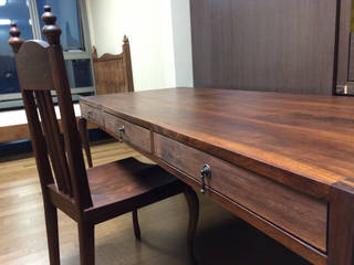 WALNUT DESK, MOKNEE MOKNEE Classic style study/office