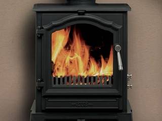 Esse Wood Burning / Multi Fuel Stoves, Direct Stoves Direct Stoves カントリーデザインの リビング