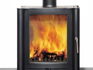 Firebelly Wood Burning Stoves, Direct Stoves Direct Stoves ห้องนั่งเล่น